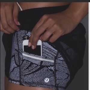 Lululemon city sky run shorts